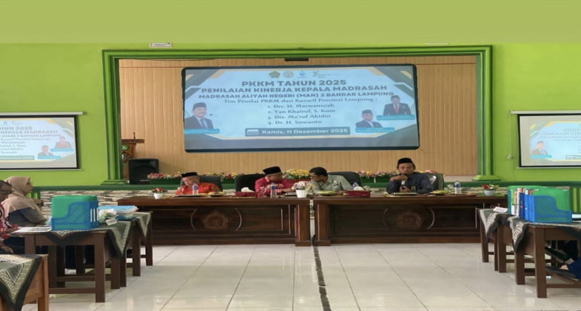 PKKM 2025: MAN 2 Bandar Lampung Mantapkan Mutu Kepemimpinan dan Tata Kelola Madrasah