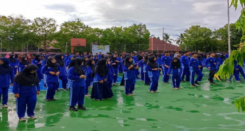 SENAM PAGI CERIA DI MAN 2 BANDAR LAMPUNG: BENTUK NYATA GAYA HIDUP SEHAT