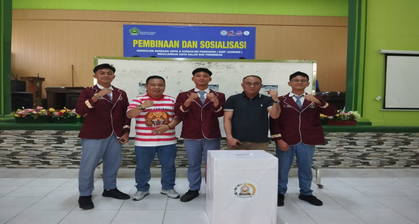 Pesta Demokrasi di MAN 2 Bandar Lampung