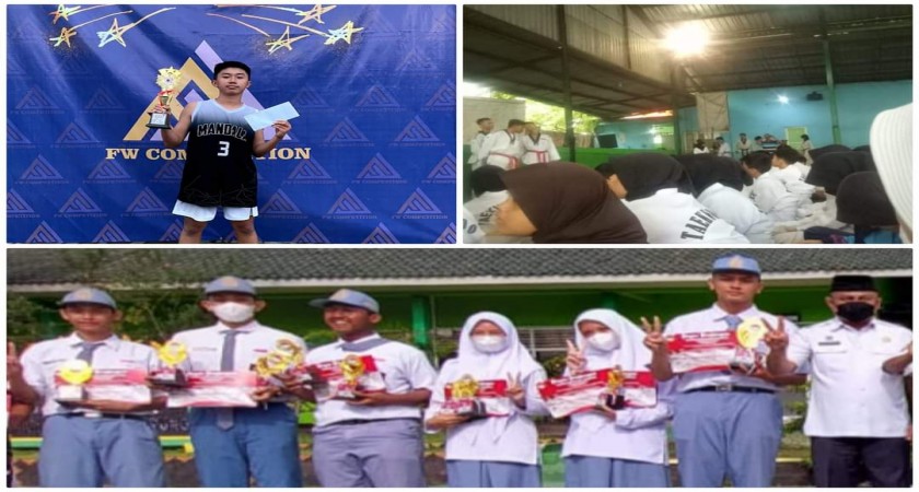 Ekskul Olah Raga MAN 2 Balam Dulang Prestasi dan Piala pada Lomba Taekwondo dan Basket