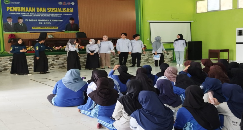 Mahasiswa Fakultas Kedokteran Unila Gelar Sosialisasi Kesehatan di MAN 2 Bandar Lampung