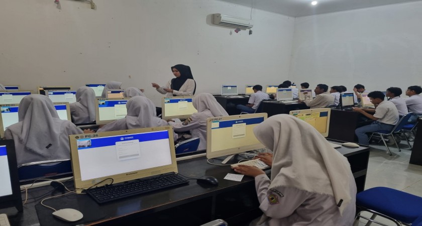 MAN 2 Bandar Lampung Laksanakan ANBK