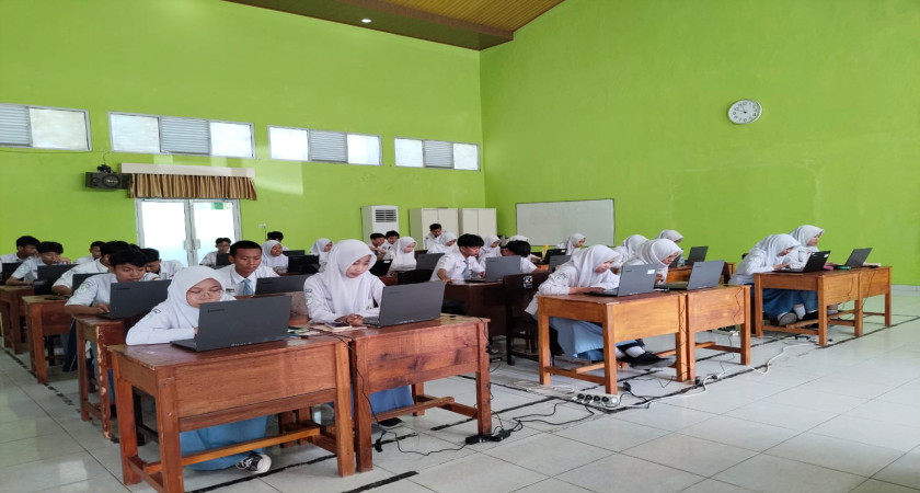 Tingkatkan Kesiapan Akademik, MAN 2 Bandar Lampung Laksanakan Simulasi TKA